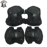 military us army tactical paintball airsoft hunting protection war game knee and elbow protector knee pads elbow pads set