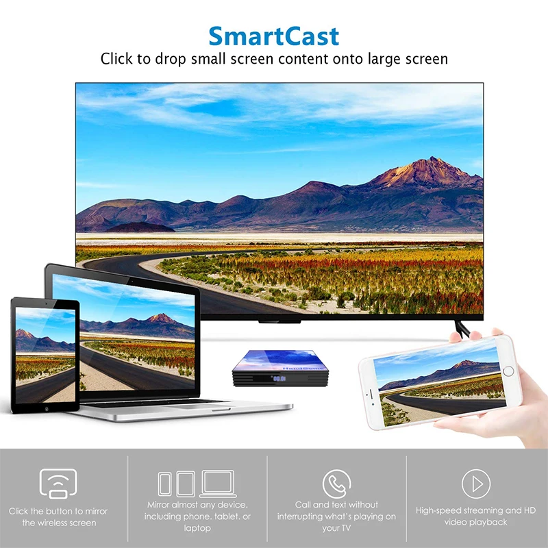 Amlogic S905X3 A95X F3 тонкий Android 9,0 4 Гб ОЗУ 64 Гб ROM2.4 и 5G двойной Wifi BT Поддержка 8K Медиаплеер smart tv приставка