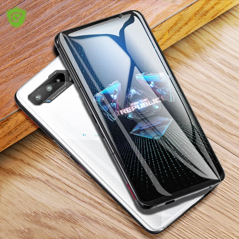 

CHYI 3D Curved Film For Asus ROG Phone 5 5s pro Screen Protector Full Cover nano Hydrogel Film With Tools Not Glass No bubbles
