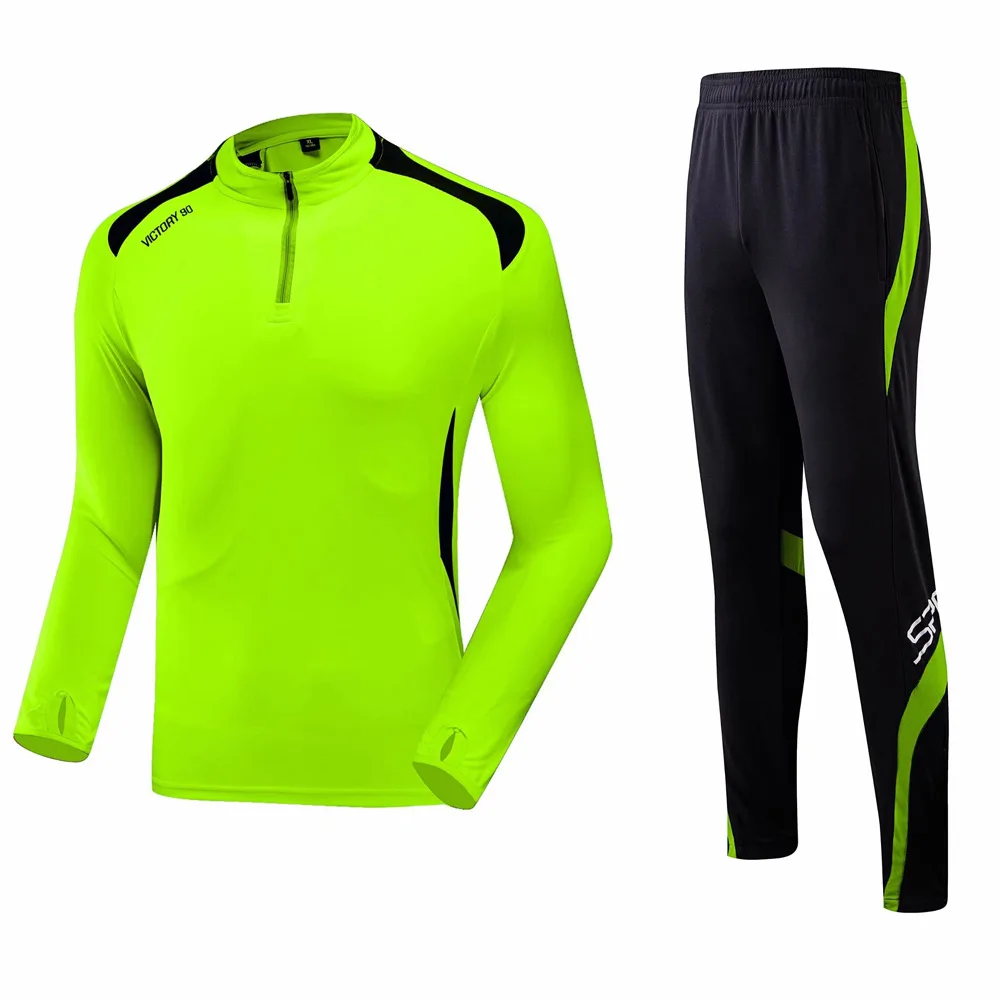 

Тренировочный костюм для футбола, костюм с длинными рукавами, мужской костюм на осень и зиму, индивидуальный внешний вид национальной сборн...