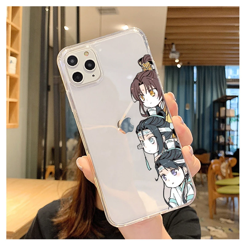 Защитный чехол Grandmaster Mo Dao Zu Shi MDZS аниме для телефона iPhone 12 11 Pro Max X XR XS 8 7 6 6S Plus Mini