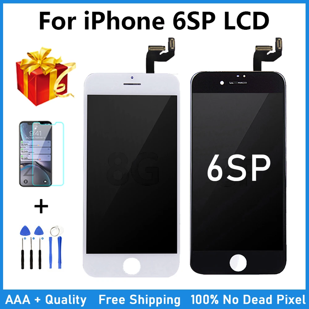 100% Высший Сорт AAA экран для iPhone 6S Plus ЖК дисплей Замена объектива Pantalla сенсорный