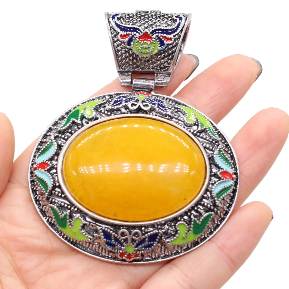 Винтажном этническом стиле Танкетка из натурального камня с украшением в виде