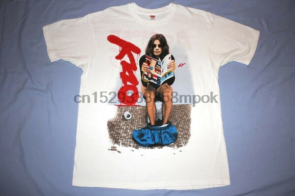 Ozzy osborn Toilet Vintage 1990s No More Tears Футболка Мужская Унисекс B011 | одежда