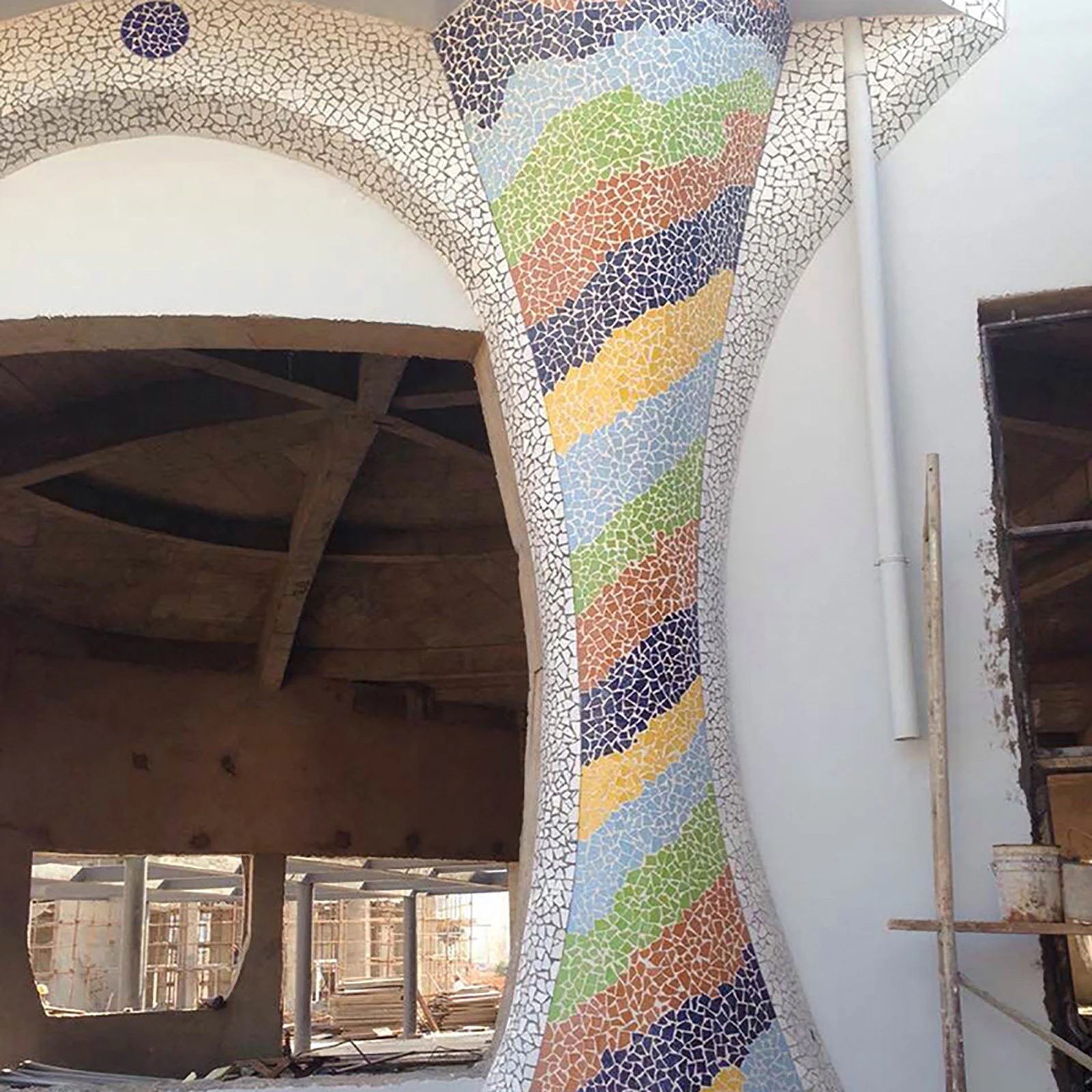 Керамическая мозаичная плитка 500 г маленькая глазурованная | Дом и сад