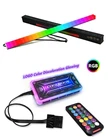 CoolMoon алюминиевый корпус RGB для ПК, светодиодная подсветильник ка, 30 см, магнитная подсветка для материнской платы компьютера, 5 В3 контакта, ARGB Symphony