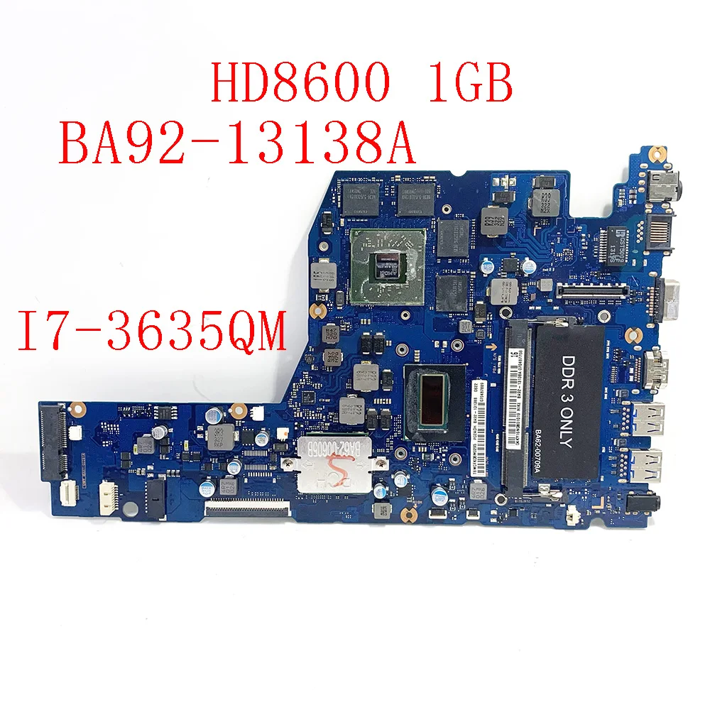 Материнская плата для ноутбука Samsung NP780Z5E NP880Z5E материнская W/ i7-3635QM CPU HD 8600M |
