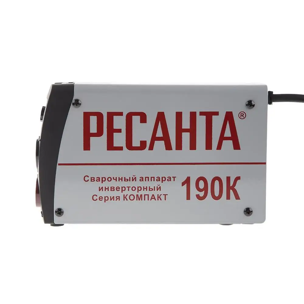 Инвертор сварочный РЕСАНТА САИ 190К компакт 140-220В MMA 10-190А 70% 80В max5мм IP21 | Инструменты