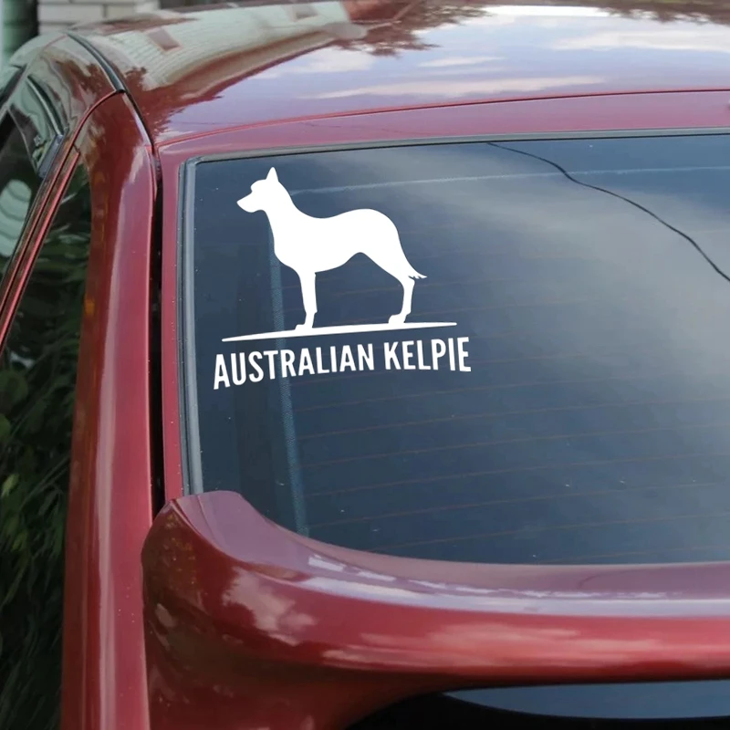 

Creative Car Sticker Australia Kelpie Waterproof PVC Decal Car Body Decoration Accessories Sticker ZWW-2219, 20cm * 17cm