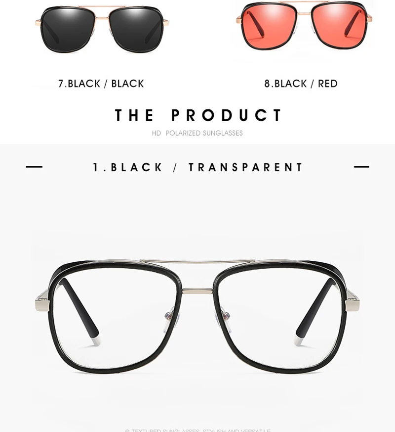 Psacss Vintage PUNK Sunglasses Men Women Tony Stark Iron Man Fashion High Quality Sun Glasses For Driving Outdoor Gafas de sol