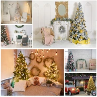 christmas indoor theme photography background christmas tree children portrait backdrops for photo studio props 21523 dyh 03