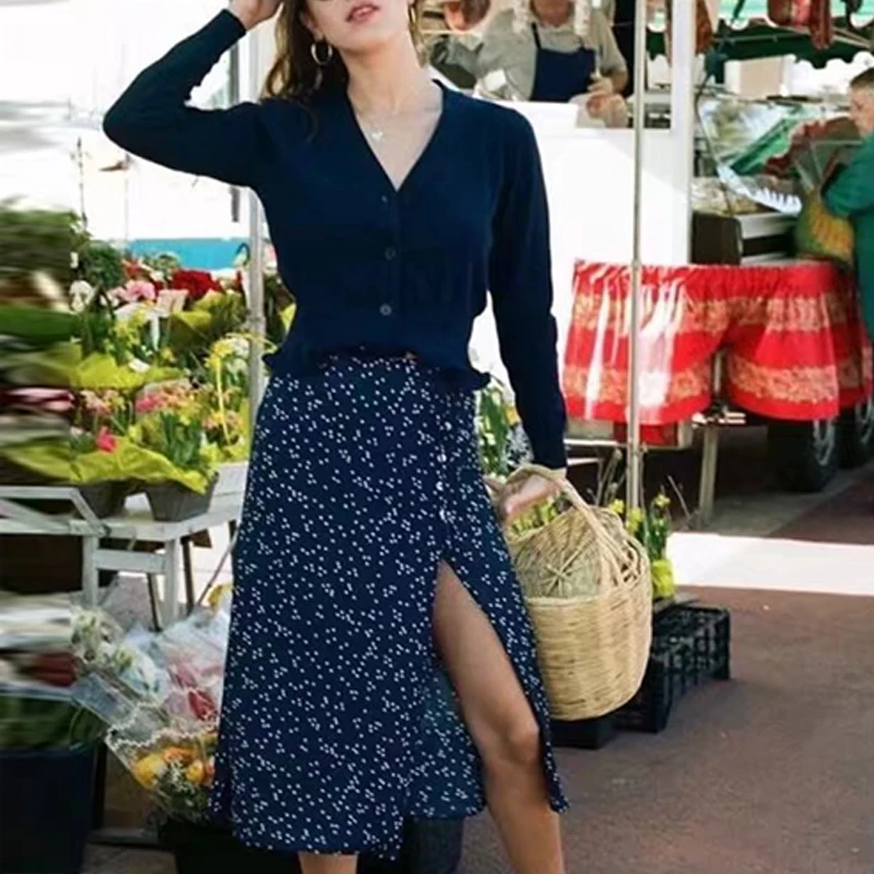 Куркума пикантные Высокая Талия Повседневное гофрированное с пуговицами юбка и