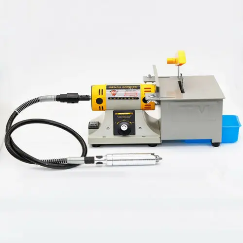 TM-2 350 Вт ювелирный камень буферная машина Настольный Токарный и Полировочный