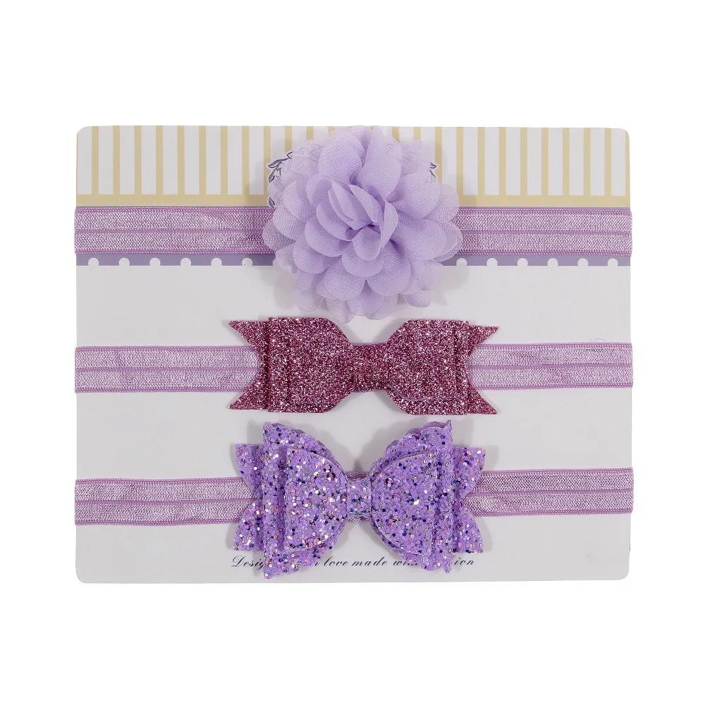 Комплект одежды из 3 предметов для маленьких девочек повязка на голову с