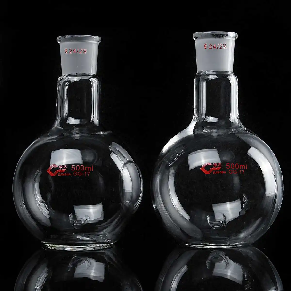 Лабораторная посуда Soxhlet 4 шт. набор конденсаторов с плоской колбой 24/29 500 мл +