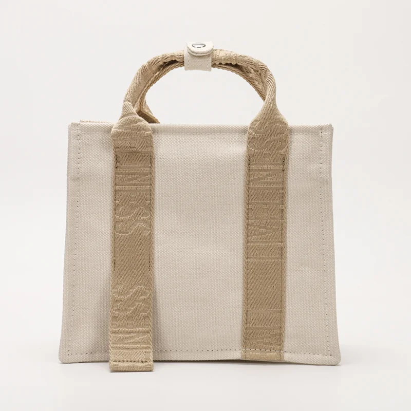 

Брендовая Холщовая Сумка-тоут для женщин, повседневные сумки-шопперы с надписью для женщин, дизайнерская сумка через плечо 2021, Маленькая же...