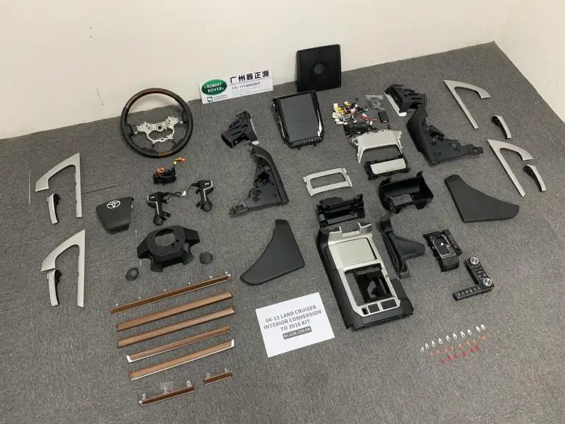 

Land Cruis*r lc uzj200 2016 interior facelift kit for 08-15 car interior parts interior upgrade kit for connect directly wire