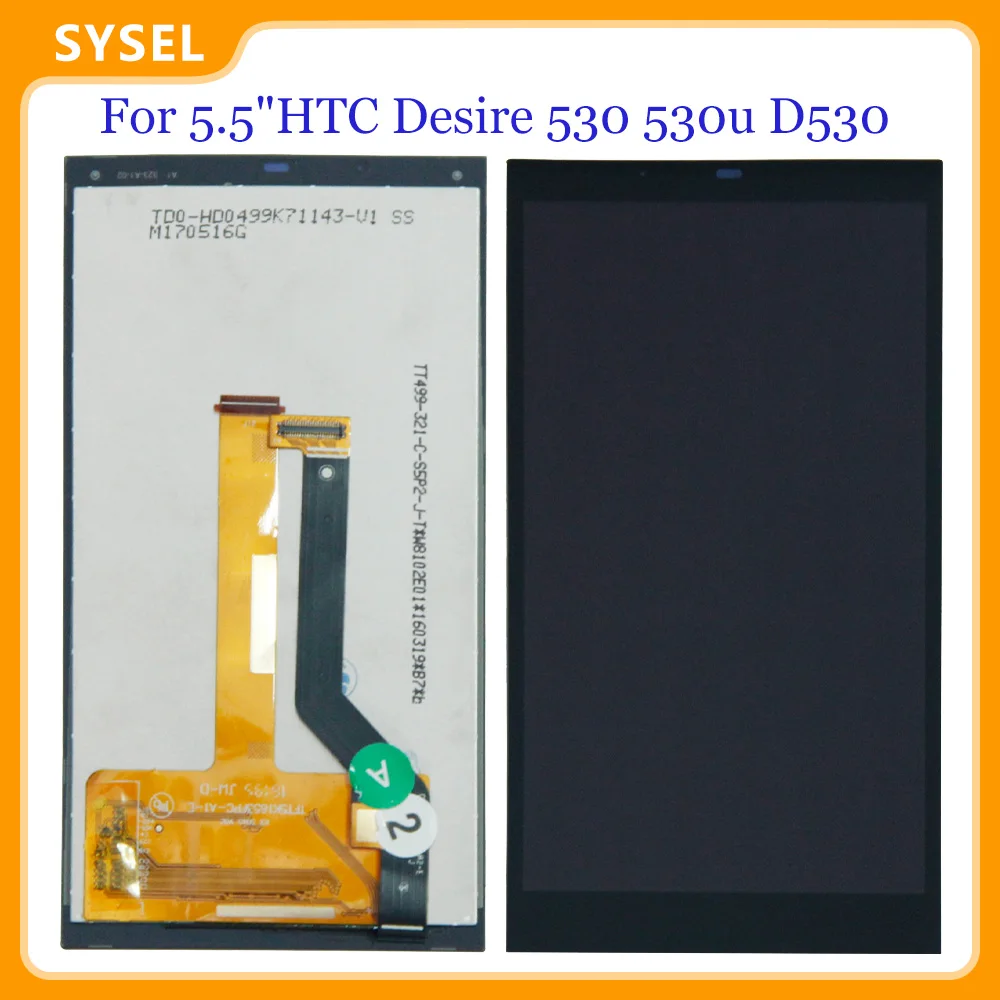 Для HTC Desire 530 530u D530 D530U ЖК дисплей дигитайзер Сенсорная панель экран в сборе +