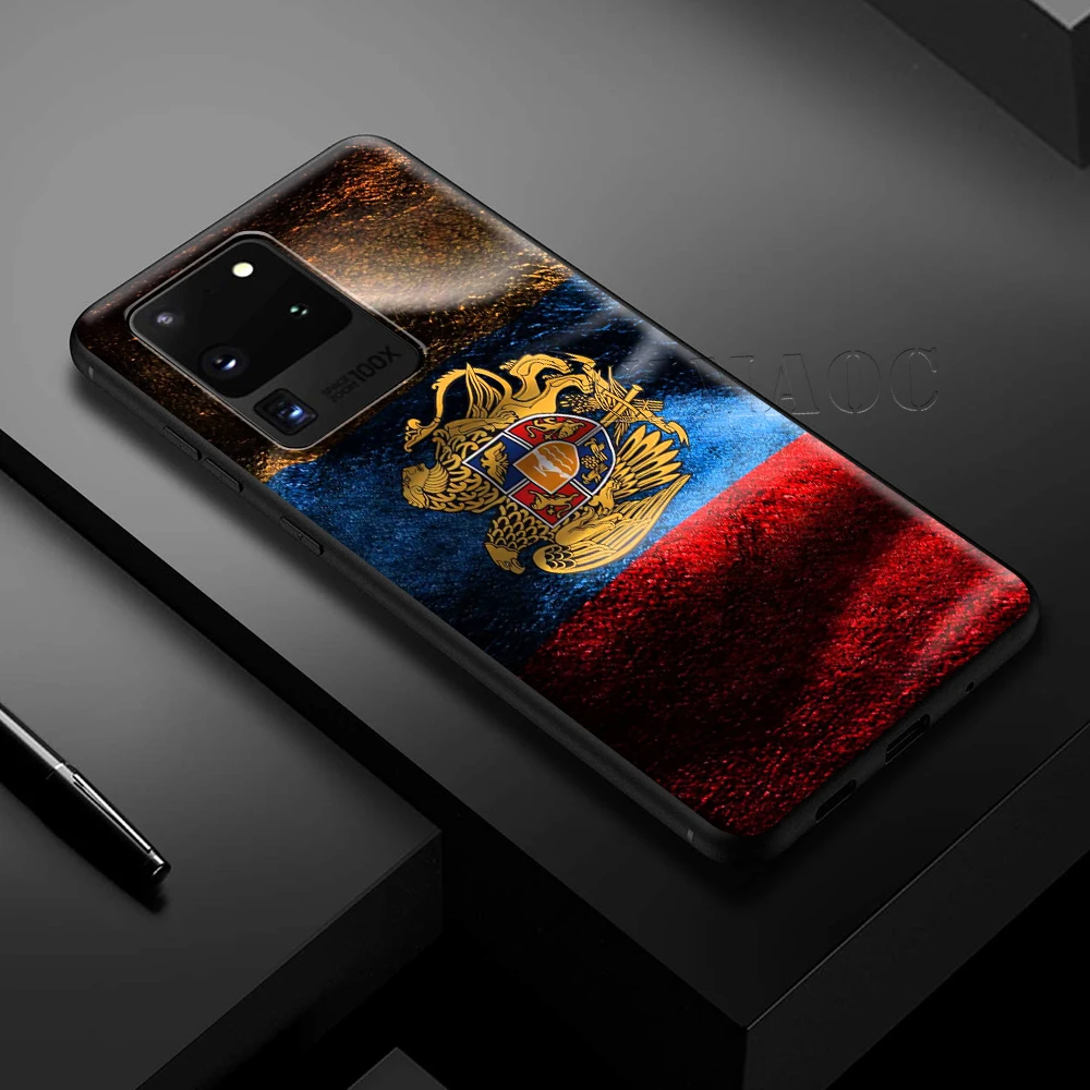 YIMAOC Armenia Armenians чехол с флагом для Samsung Galaxy A7 A8 A9 A10 A20 A30 A40 A50 A70 M10 M20 M30 S10 S10e J6 Plus |