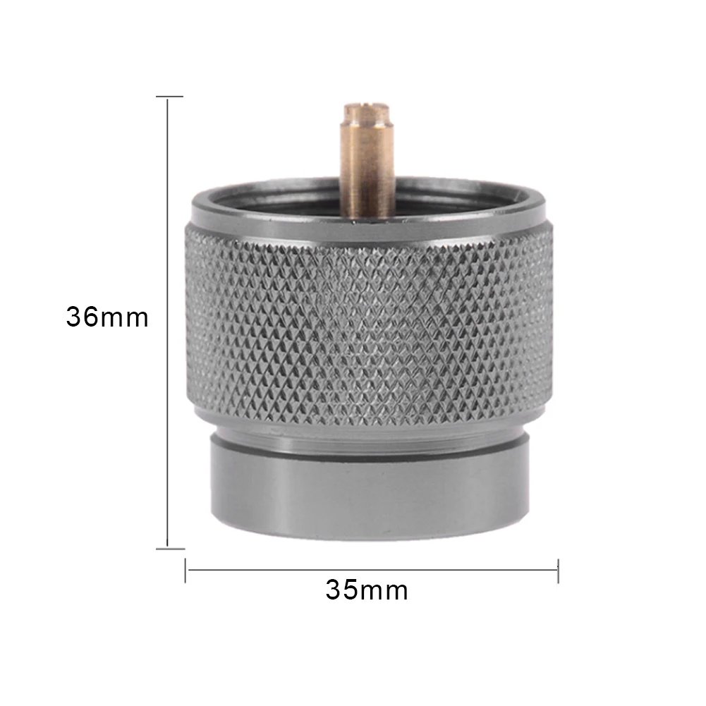 Адаптер для преобразования цилиндра плиты канистра наружного кемпинга