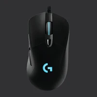 2m logitech g403 6 keys 12000dpi five speed adjustable wired optical gaming mouse with counterweight rgb glare wired mouse