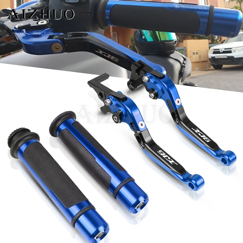 

For YAMAHA XJ6 DIVERSION 2009-2015 10 11 12 2013 2014 Motorcycle Adjustable Folding Extendable Brake Clutch Levers+Handle Grips