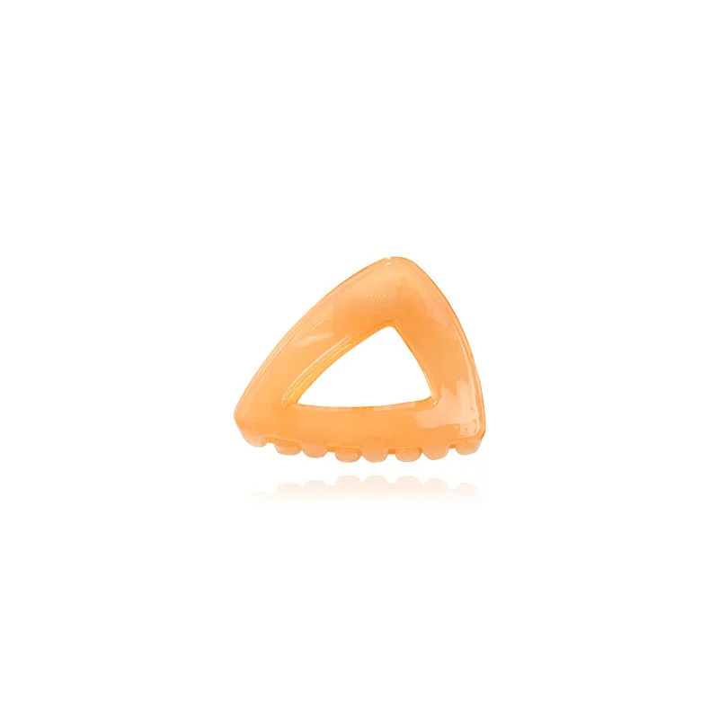 

TIMEONLY Korean Fashion Resin Hair Claws Jelly Colors Hollow Geometrical Hairwear for Women Girls Beautiful Jewellery Hairpin