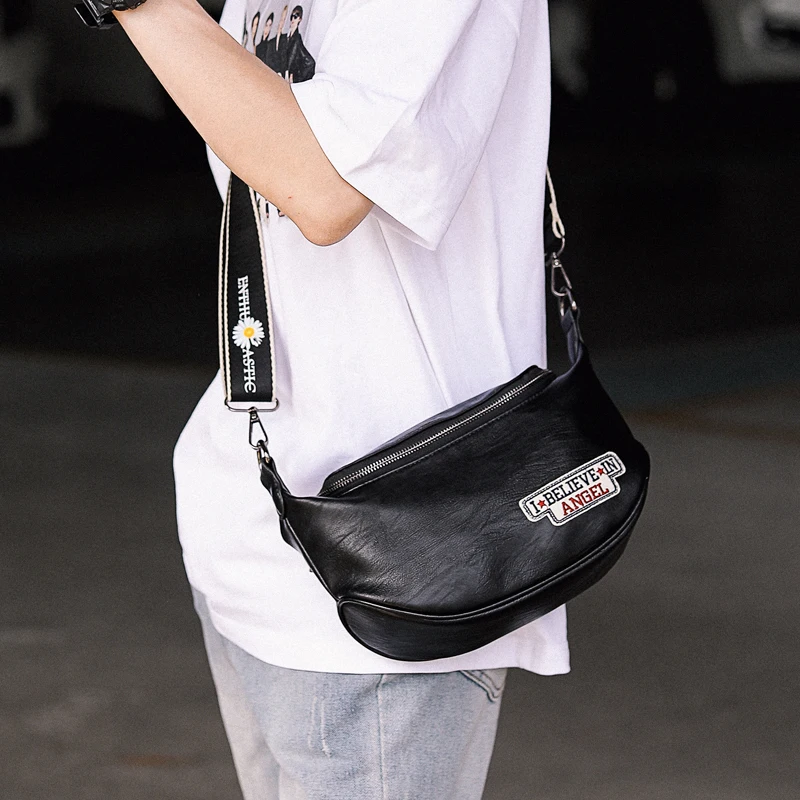 

Tidog Korean Version of the Leather over-the-Shoulder Bag