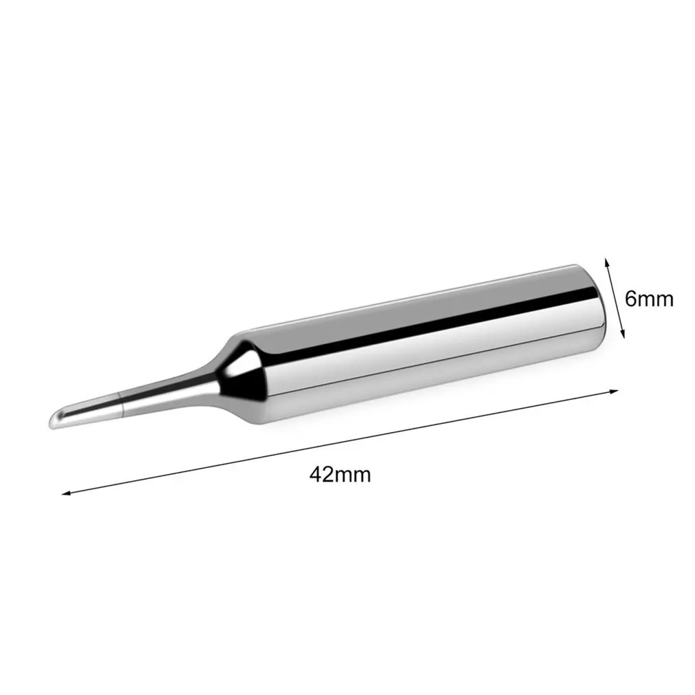

1pcs+Iron casing /lot Lead-free Solder Iron Tip 900M-T For 936 SAIKE ATTEN AOYUE KADA YIHUA Soldering Rework Station Iron Tsui