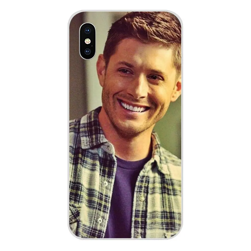 Мягкий ТПУ Новая мода Дженсен эклз горячие сексуальные люди для Apple iPhone 4 4s 5 5C 5S SE 6