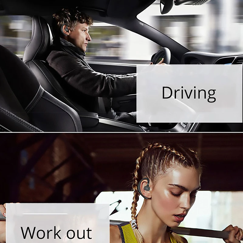 Автомобильные беспроводные наушники-вкладыши с микрофоном для Samsung Galaxy S10 S10e S9 S8