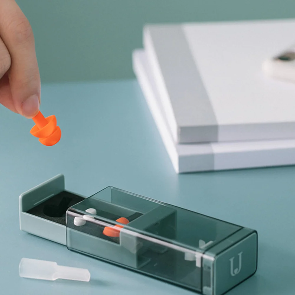 

1 Set Airplane Earplugs Noise Cancelling Earbuds Sound Blocking Earplug