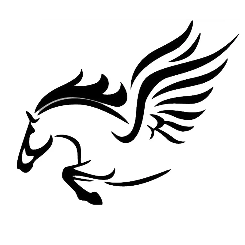 Индивидуальные автомобильные наклейки Dawasaru Pegasus водонепроницаемые для ноутбука