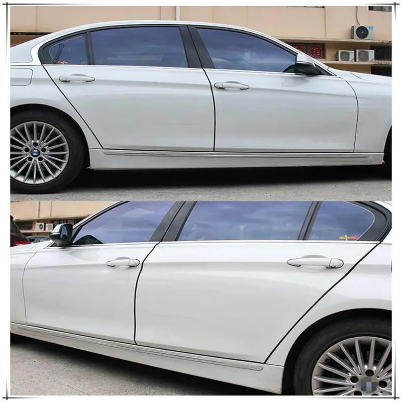 Автомобильный Стайлинг защита дверей Резиновая полоса наклейка для Land Rover Range