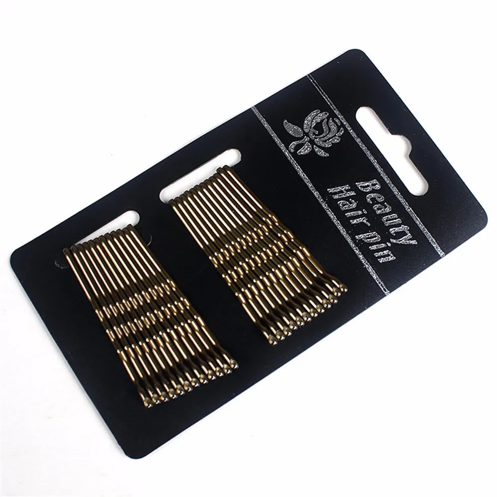 Новинка 24 шт. заколки для волос женские шпильки девочек Кудрявые Волнистые ручки