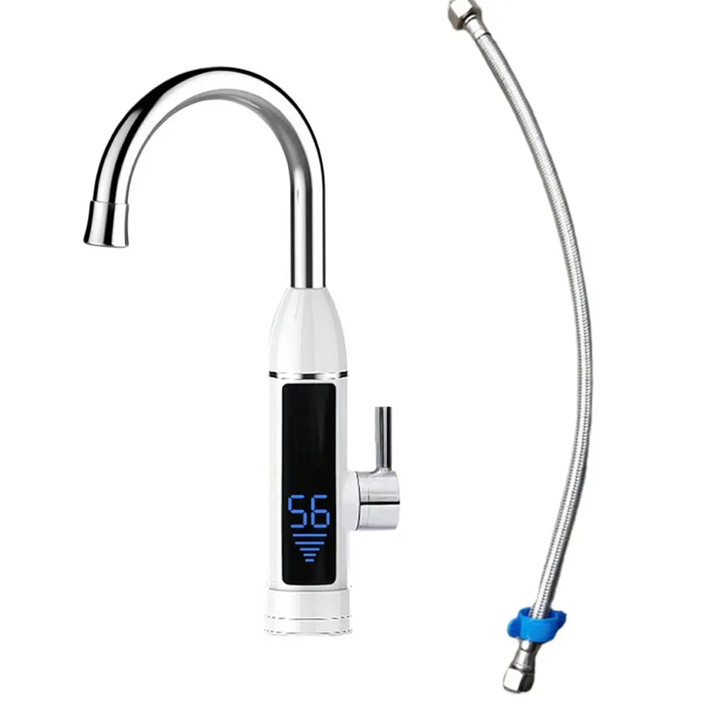 

LCD Display Instant Hot Water Tap Digital Electric Faucet 3000W Tankless Kitchen Instant Hot Water Heater Kitchen Faucet