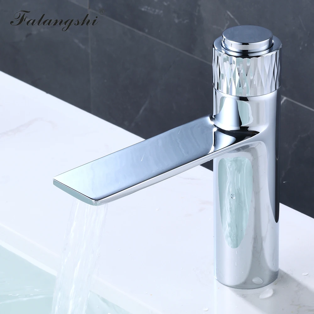 Смеситель кнопочный кран современный Ванная комната смеситель холодной и