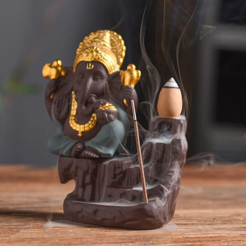 Подставка для благовоний Ganesha Waterfall подставка Zen Wierook Encens основа домашнего декора |