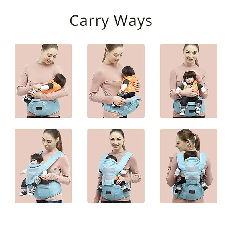 Эргономичная переноска для детей 0 36 м слинг новорожденных положение лицом и