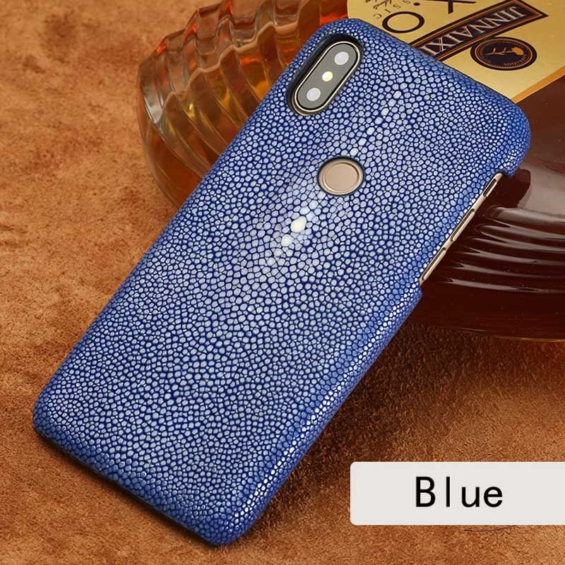 Blue Чехол для телефона для Xiaomi mi 9 8 se 9T A1 A2 A3 lite Y3 Poco F1 Max 2 3 чехол для Red mi 7a Note 5, 6, 7, 8 Pro Real с изображением жемчуга рыбьей чешуи чехол - Цвет: Blue