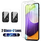 4в1 Защитная пленка для экрана из закаленного стекла для Samsung Galaxy A52 A52s 5G A51 A50 S A50s M51 защитная пленка A 52 52s 51