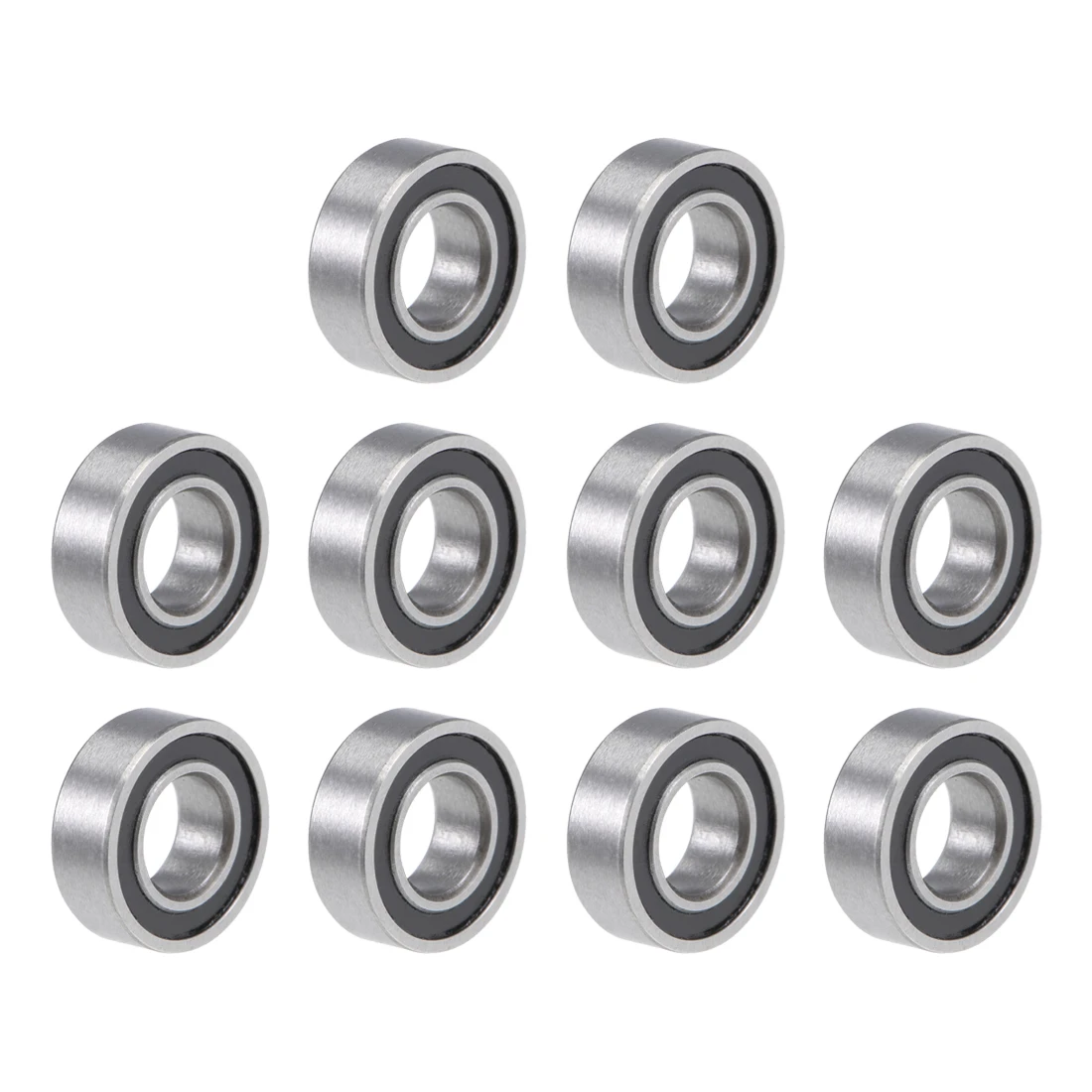 

uxcell R166-2RS Deep Groove Ball Bearing 3/16"x3/8"x1/8" Sealed Z2 Lever Bearings 10pcs