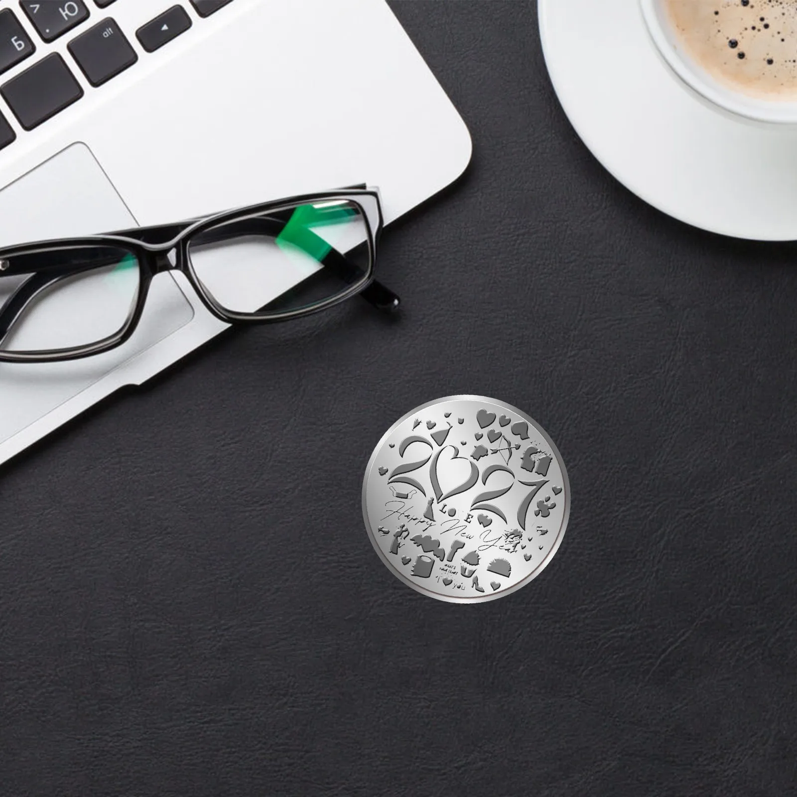 

2021 Valentine's Day Heart Shape Coin Memories of The Love Commemorative Coin Collection Valentine Day Gift commemorative Coin