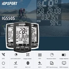 Велокомпьютер iGPSPORT iGS50S, Bluetooth 5,0, автоматическое отслеживание в режиме реального времени, беспроводной цифровой велосипедный спидометр, ant + Секундомер