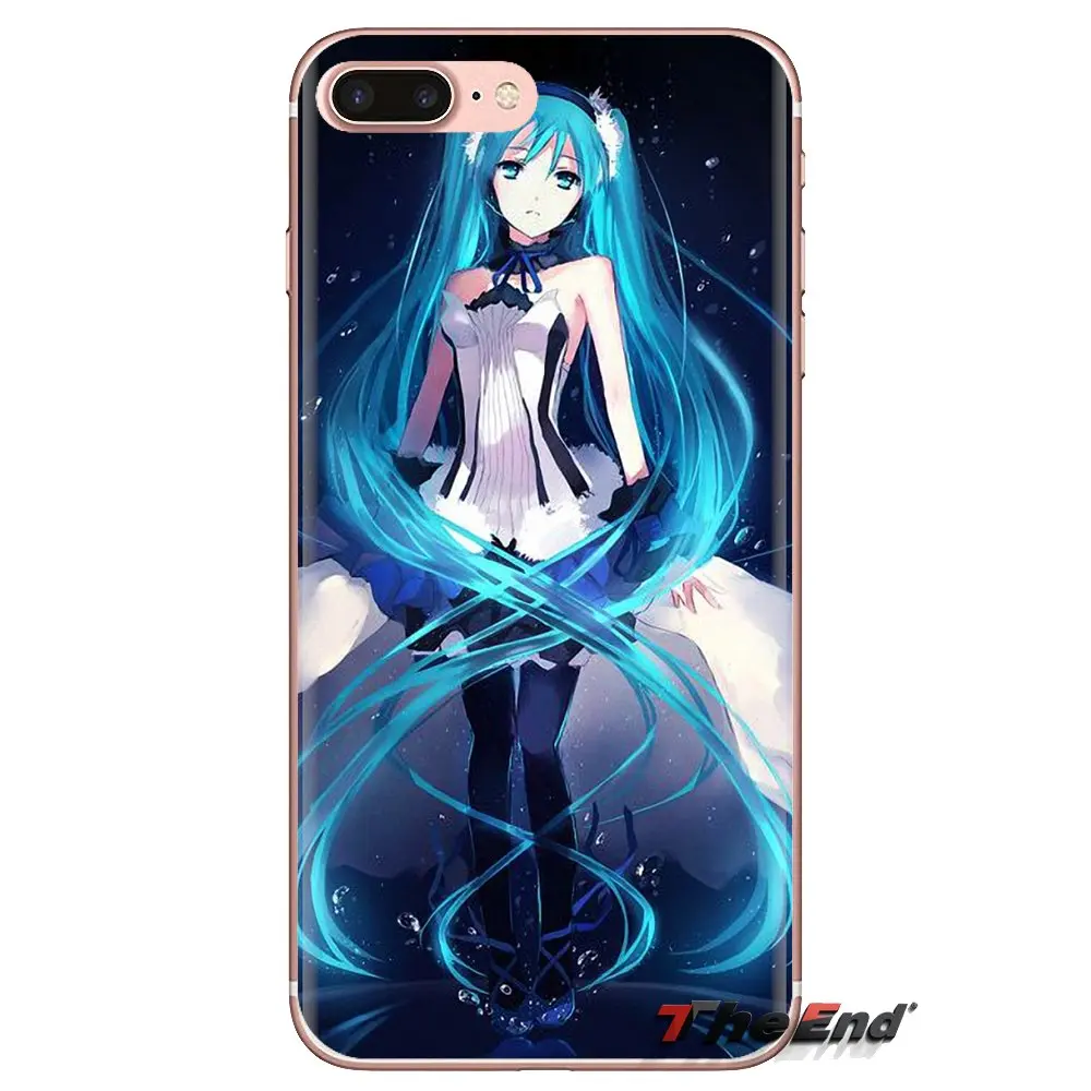 Dakimakura Japan Hatsune mi ku для Xiao 6 A1 Max x 2 5X 6X Red Note 5 5A 4X 4A A4 4 3 Plus Pro прозрачный чехол из ТПУ |