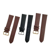 universal for 1416182022mm band width watch unisex replacement adjustable faux leather wrist watch band strap hot sales