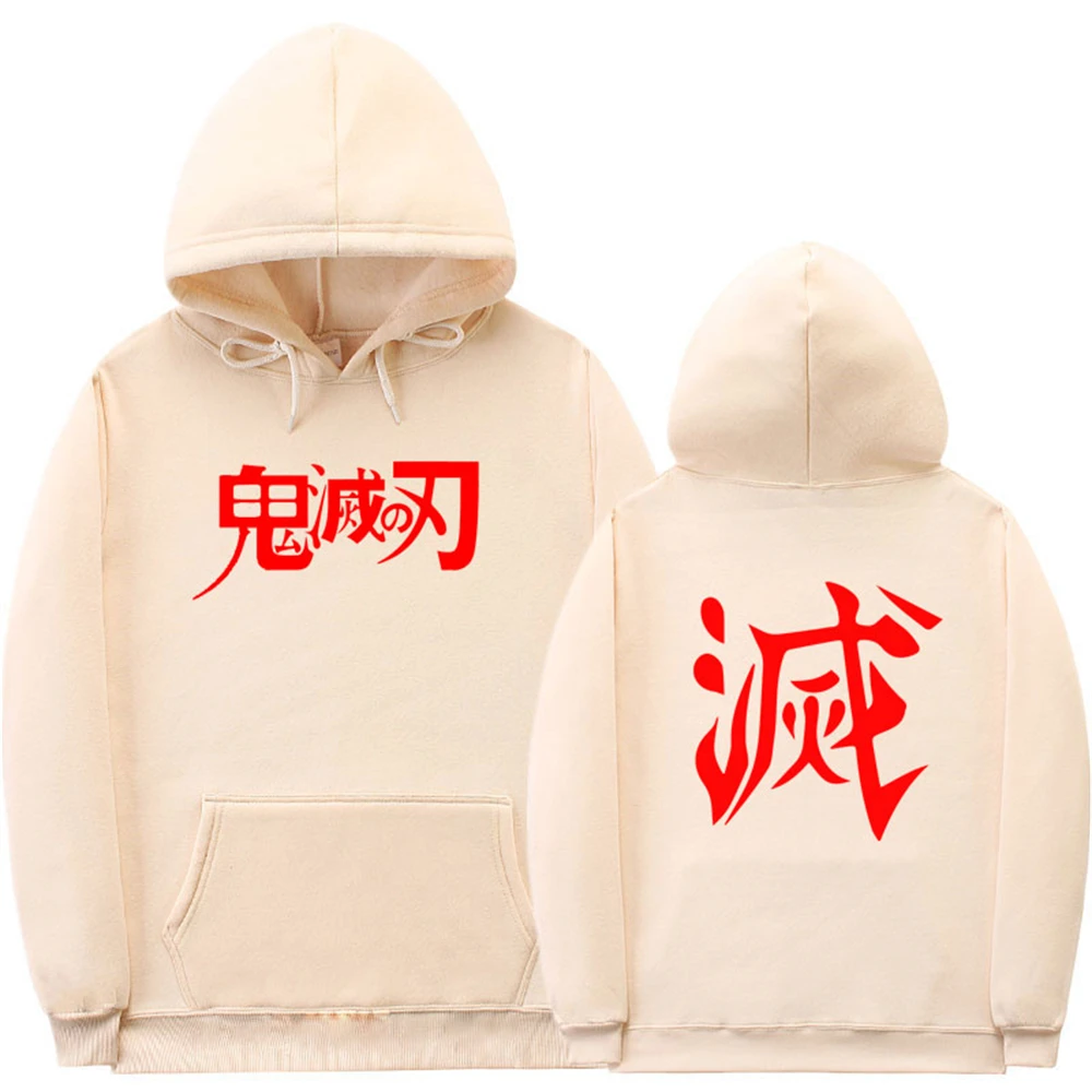 

Толстовка женская с капюшоном, свитшот с рассекающим демонов, повседневная одежда в стиле Харадзюку, милая уличная одежда, Прямая поставка