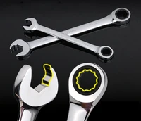 8 19mm special opening cr v ratchet combination wrenches set spanner hand tools for car repair anti slip spanner set