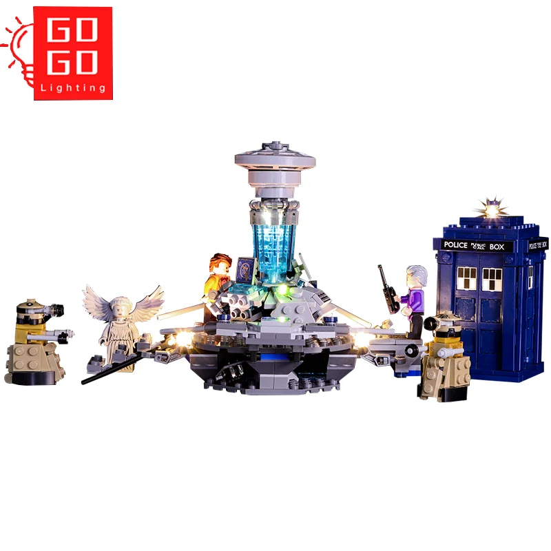 

GOGOMOC Brand LED Light Up Kit ,The Accessory Of Lego 21304 for Mysterious Doctor (Not Model )