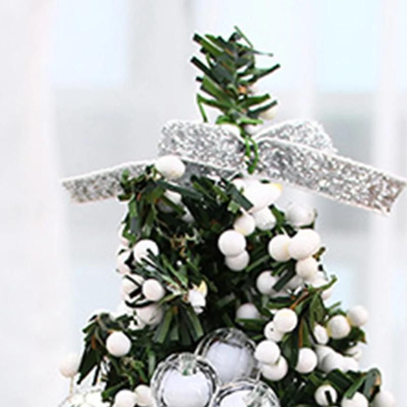 

Hot 20cm Mini Christmas Tree Decor Desk Table Decor Small Party Ornaments Xmas Gift